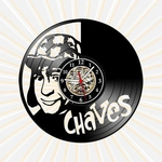 Ficha técnica e caractérísticas do produto Relógio Parede Chaves Filmes Series TV Nerd Geek Vinil LP