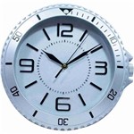 Relógio Parede Cinza 29x30cm - Produtos Infinity Presentes