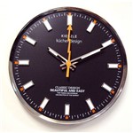 Ficha técnica e caractérísticas do produto Relógio Parede Classic 33cm Silencioso Cromado Kienzle