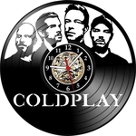 Ficha técnica e caractérísticas do produto Relógio Parede Coldplay Bandas Rock 2000 Musica Vinil LP