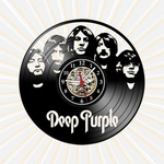 Ficha técnica e caractérísticas do produto Relógio Parede Deep Purple Bandas Rock Musica Vinil LP Decor