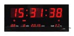 Relógio Parede Digital Led Grande Data Mês e Ano Temper 36Cm - Ketyrol Presentes