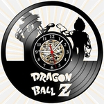 Ficha técnica e caractérísticas do produto Relógio Parede Dragon Ball Z Nerd Geek Vinil Decoração Retrô