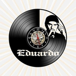 Ficha técnica e caractérísticas do produto Relógio Parede Eduardo Taddeo Rap Hip Hop Musica Vinil LP