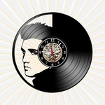 Ficha técnica e caractérísticas do produto Relógio Parede Elvis Presley Bandas rock 50 Vinil LP Decor