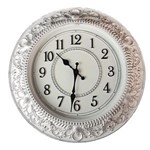 Ficha técnica e caractérísticas do produto Relógio Parede Estilo Antigo Vintage Detalhes Envelhecido