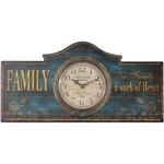 Ficha técnica e caractérísticas do produto Relógio Parede Family Mold Madeira Oldway 25x50x4