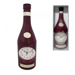 Relógio Parede Garrafa de Vinho Decoração Restaurante Adega