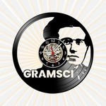 Ficha técnica e caractérísticas do produto Relógio Parede Gramsci Filosofia Faculdade Disco Vinil LP
