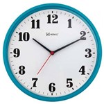 Ficha técnica e caractérísticas do produto Relógio Parede Herweg 6126 267 Analogico 26cm Azul
