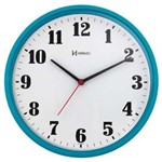 Ficha técnica e caractérísticas do produto Relógio Parede Herweg 6126 267 Analogico 26Cm Azul