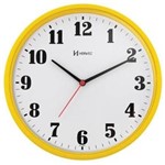 Ficha técnica e caractérísticas do produto Relógio Parede Herweg 6126 268 Analogico 26Cm Amarelo