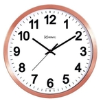 Ficha técnica e caractérísticas do produto Relógio Parede Herweg 6726 319 Aluminio Rosê Fosco 36,5cm