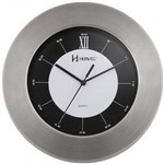 Ficha técnica e caractérísticas do produto Relógio Parede Herweg Analógico Metal Refinado