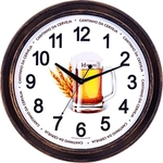 Ficha técnica e caractérísticas do produto Relógio Parede Herweg Cerveja Para Churrasqueira