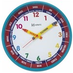 Ficha técnica e caractérísticas do produto Relógio Parede Herweg Educativo Infantil 6690 267