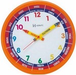 Ficha técnica e caractérísticas do produto Relógio Parede Herweg Educativo Infantil 6690 270 Laranja