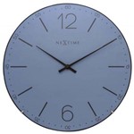 Ficha técnica e caractérísticas do produto Relógio Parede Index Dome Bluenextime D=35cm