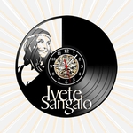 Ficha técnica e caractérísticas do produto Relógio Parede Ivete sangalo Bandas Axé Pop Musica Vinil LP