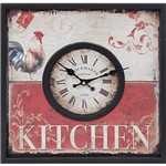 Ficha técnica e caractérísticas do produto Relógio Parede Kitchen Galo Oldway