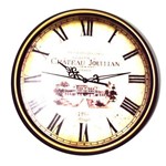 Ficha técnica e caractérísticas do produto Relógio Parede Le Chateau 33cm Romanos Tic-tac Kienzle