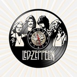 Ficha técnica e caractérísticas do produto Relógio Parede Led Zeppelin Bandas Rock Musica Vinil LP