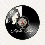 Ficha técnica e caractérísticas do produto Relógio Parede Maria Rita MPB Samba Jazz Musica Vinil LP