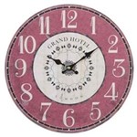 Ficha técnica e caractérísticas do produto Relógio Parede Mdf 34Cm Grand Hotel London Decora Vetro #538