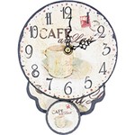 Ficha técnica e caractérísticas do produto Relógio Parede MDF Café Au Lait Oldway