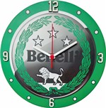 Relógio Parede Mdf em Relevo Decoração Moto Bar Benelli - Rgr Visual