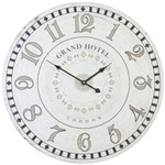 Ficha técnica e caractérísticas do produto Relógio Parede Mdf Grand Hotel London 60cm Decora Vetro 712