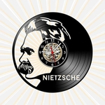 Ficha técnica e caractérísticas do produto Relógio Parede Nietzsche Filosofia Faculdade Disco Vinil LP