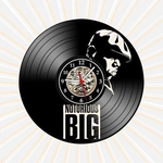 Ficha técnica e caractérísticas do produto Relógio Parede Notorious Big Gangsta Hip Hop Musica Vinil LP