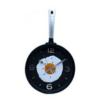 Ficha técnica e caractérísticas do produto Relógio Parede Panela Fritando Ovo 25x43cm