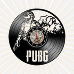 Ficha técnica e caractérísticas do produto Relógio Parede PUBG Games Nerd Geek Vinil LP Decoração Retrô