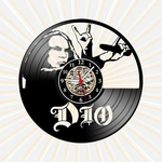 Ficha técnica e caractérísticas do produto Relógio Parede Ronnie James Dio Bandas Rock Musica Vinil LP