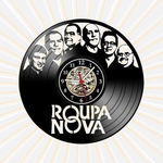 Ficha técnica e caractérísticas do produto Relógio Parede Roupa Nova Música Brasileira Disco Vinil LP