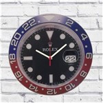 Ficha técnica e caractérísticas do produto Relógio Parede Sala Decorativo Personalizado Pulso 30x30x2cm