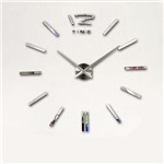 Ficha técnica e caractérísticas do produto Relógio Parede Sala Grande Espelho Adesivo Decoração Lindo - Muhsein