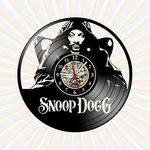 Ficha técnica e caractérísticas do produto Relógio Parede Snoop Dog Gangsta Rap Musica Vinil LP Retrô