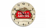 Ficha técnica e caractérísticas do produto Relógio Parede Stella Madeira - Tecnolaser