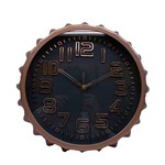 Ficha técnica e caractérísticas do produto Relógio Parede Tampa Garrafa 32x32cm