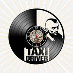 Ficha técnica e caractérísticas do produto Relógio Parede Taxi Driver Filmes Series TV Cinema Vinil LP