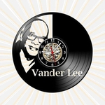 Ficha técnica e caractérísticas do produto Relógio Parede Vander Lee Pop Musica Vinil LP Decoração Arte