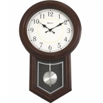 Ficha técnica e caractérísticas do produto Relógio Pêndulo Musical Herweg 6481-211 Madeira Vintage