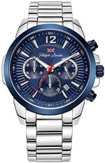 Ficha técnica e caractérísticas do produto Relógio Philiph London Masculino Quartz Ref.: PL80033633M