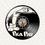 Ficha técnica e caractérísticas do produto Relógio Pica-Pau Desenho Filmes Series TV Nerd Geek Vinil LP