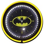 Ficha técnica e caractérísticas do produto Relógio Plastico-Vidro Double Neon Dc Batman Logo Ø25cm