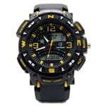 Ficha técnica e caractérísticas do produto Relógio Pretorian Performance Black/ Yellow ( Wprt-09-2)