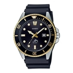 Relógio Pulseira De Resina Sea Duro Casio Marlin Mdv106g-1av 200m. Ouro